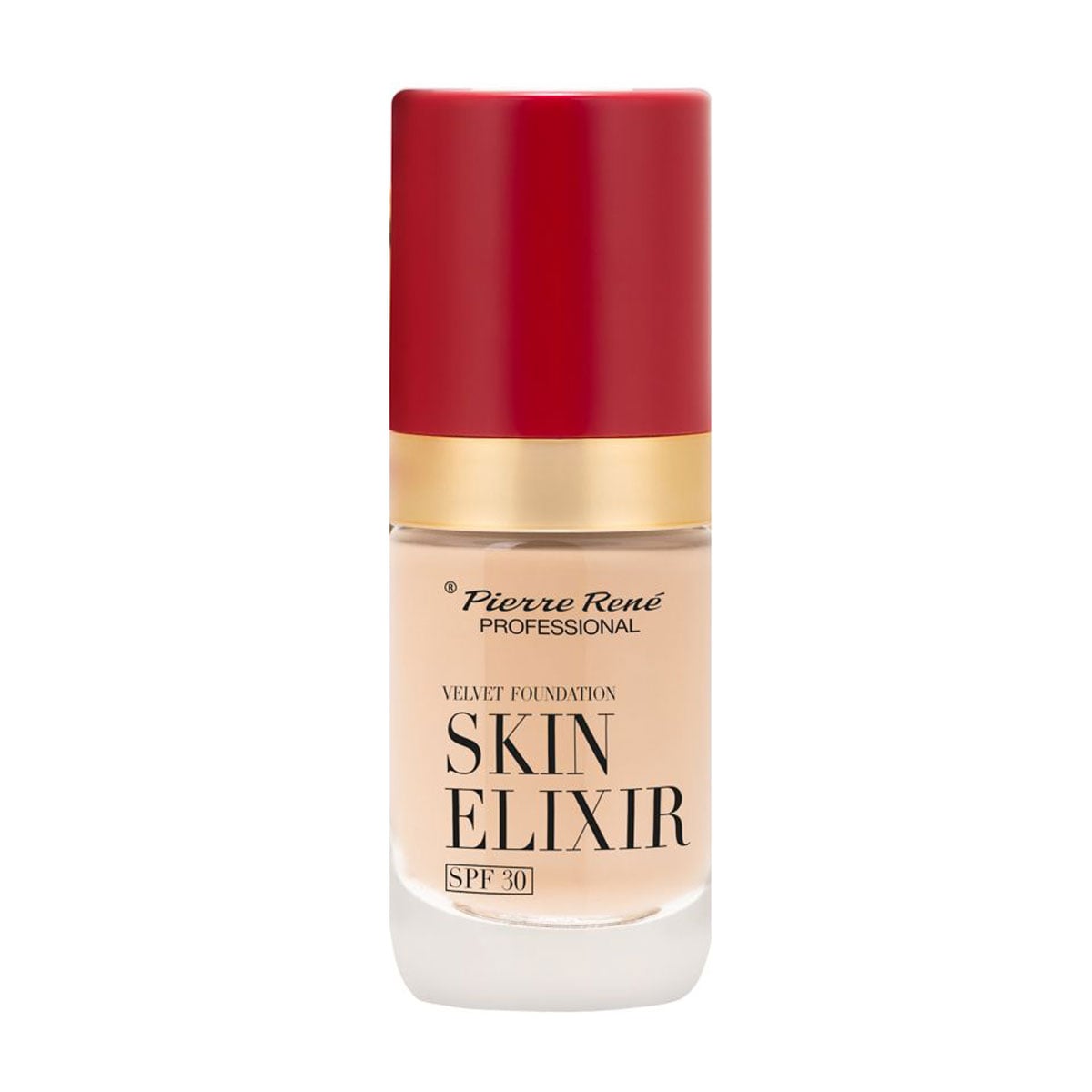 Тональна основа для обличчя Pierre Rene Skin Elixir Velvet Foundation, SPF 30, 01 Ivory Nude, 25 мл