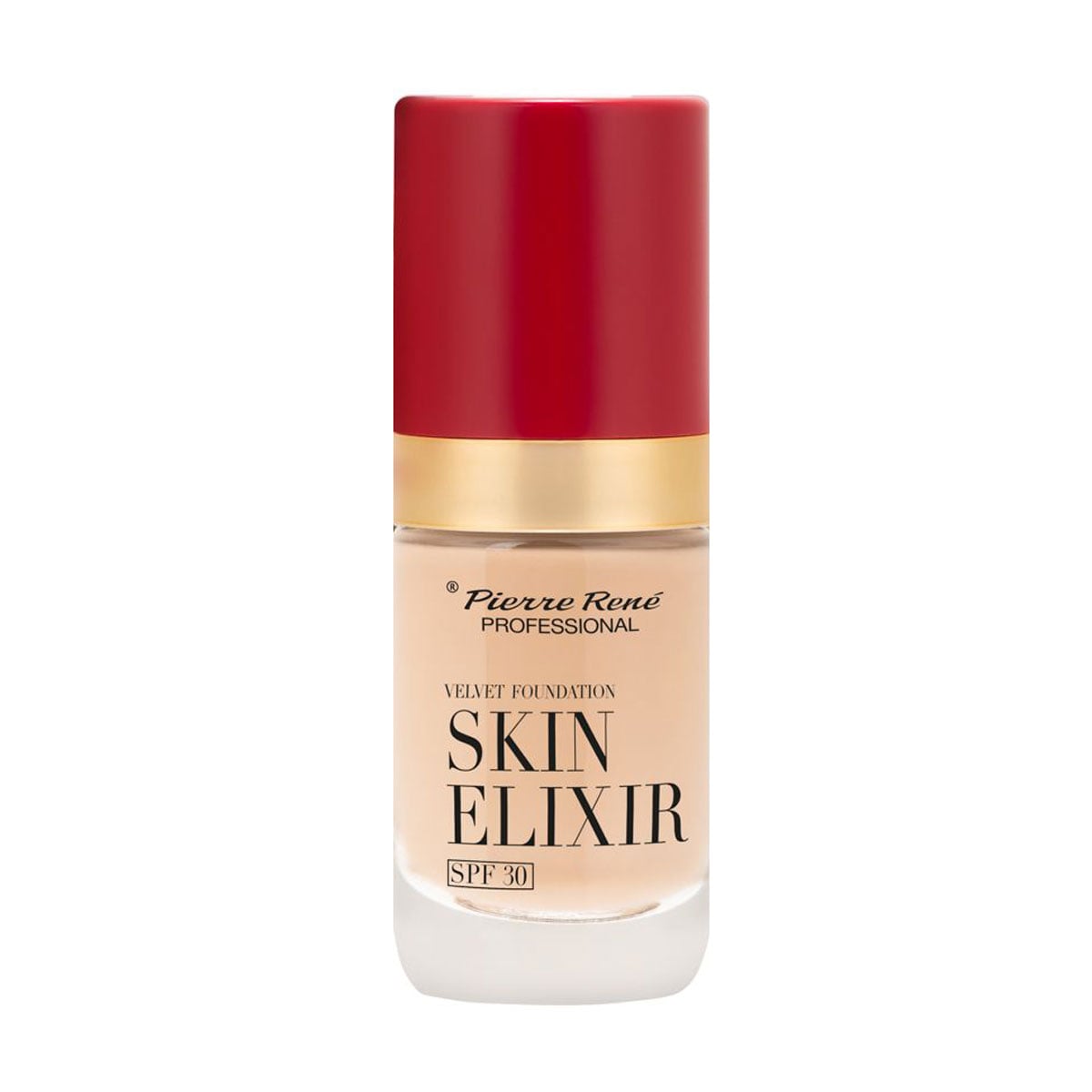 Тональна основа для обличчя Pierre Rene Skin Elixir Velvet Foundation, SPF 30, 02 Natural Nude, 25 мл